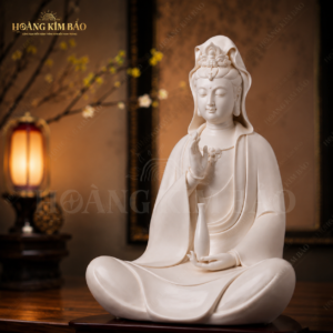 Tôn Tượng Quán Thế Âm Bằng Gốm